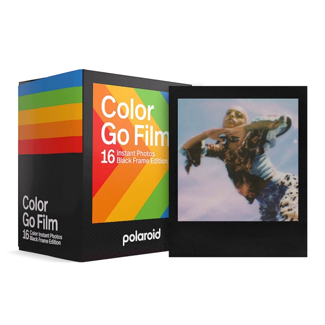 Polaroid Fargefilm Go Svarte Rammer 2-pak