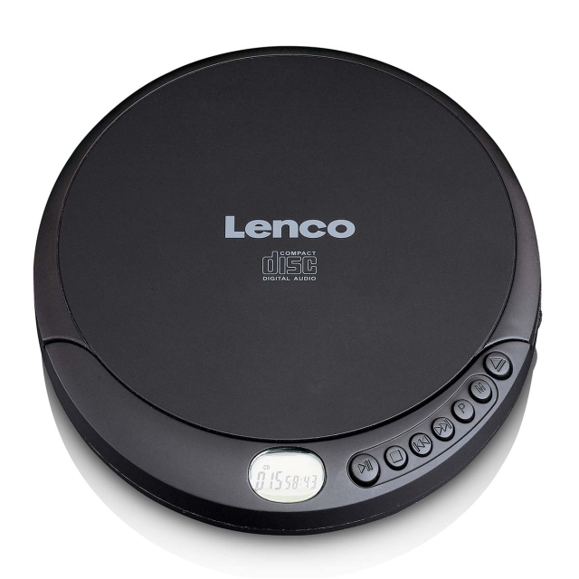 Lenco Bærbar CD-spiller med ladefunksjon