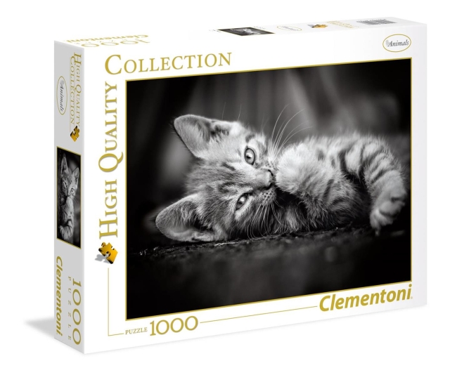 Clementoni 1000 brikker av høy kvalitet Collection KITTY