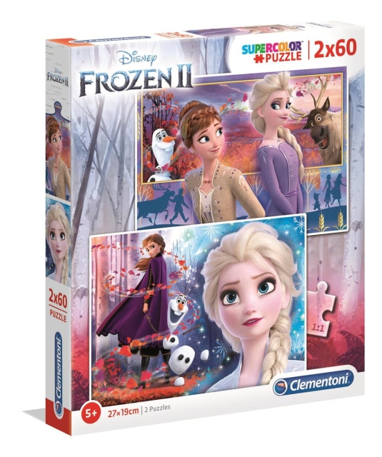 Clementoni 2x60 puslespill Kids Frozen 2