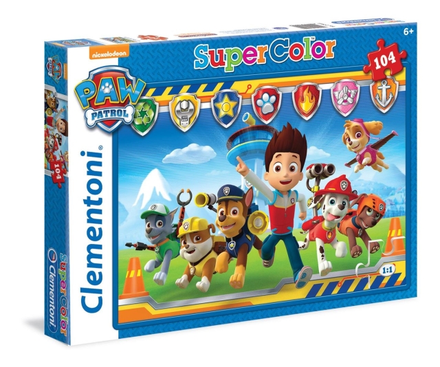 Clementoni 104 brikker Puslespill Barn Paw Patrol