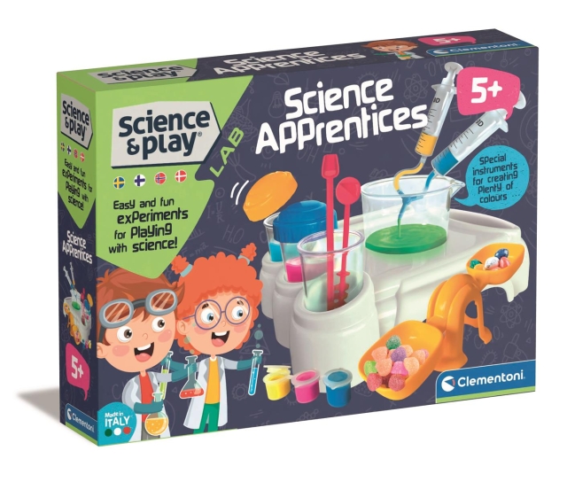 Clementoni Juniorlaboratorium med opplevelser