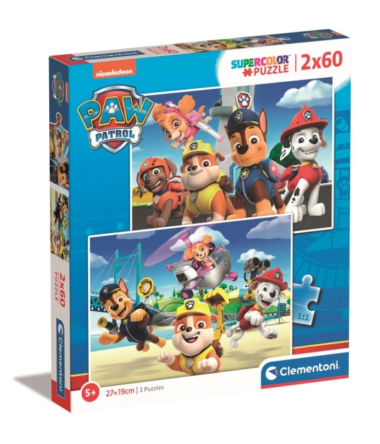 Clementoni 2x60 brikker Puslespill Kids Special Collection Paw Patrol