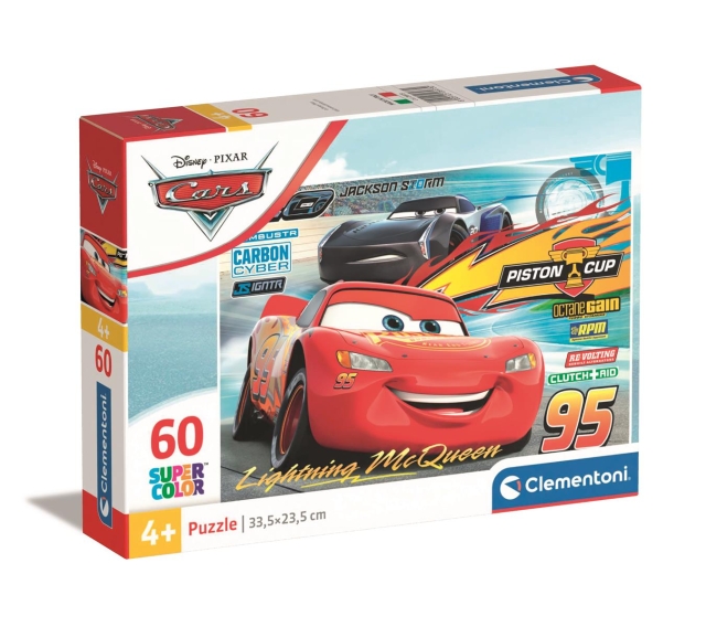 Clementoni 60 brikker Puslespill Kids Cars 3