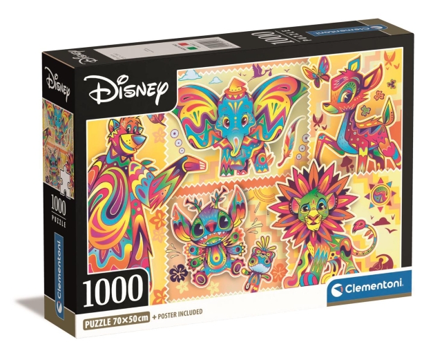 Clementoni 1000 stk CB Collection Disney Classics av høy kvalitet