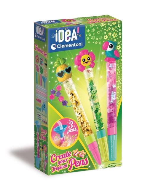 Clementoni Create Your Pens 3-Pack Tropical