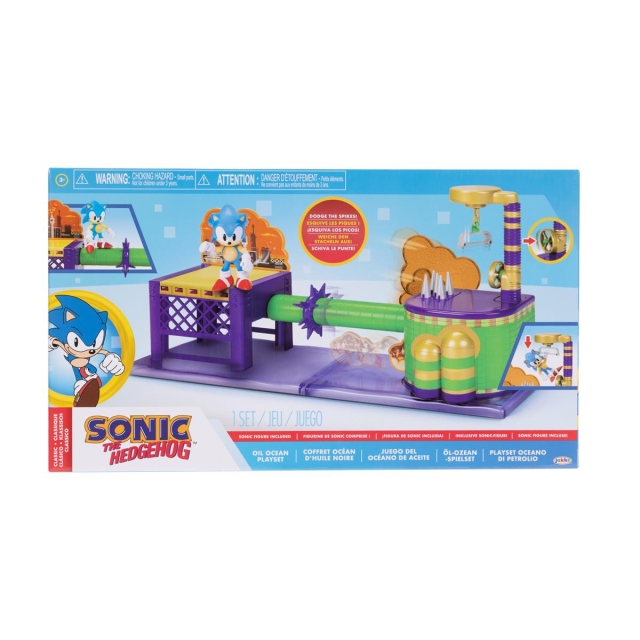 JAKKS Pacific Sonic the Hedgehog 2,5 tommers lekesett Oljehavet
