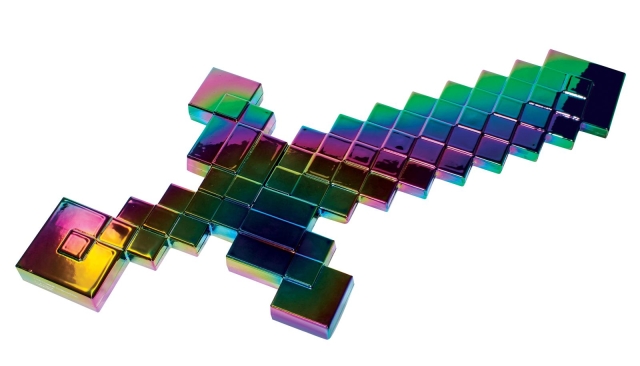 JAKKS Pacific Forkledning Minecraft rollespill sverd jubileum Netherite