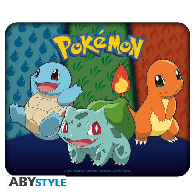 Abysse POKEMON - Fleksibel musematte - Starters Kanto