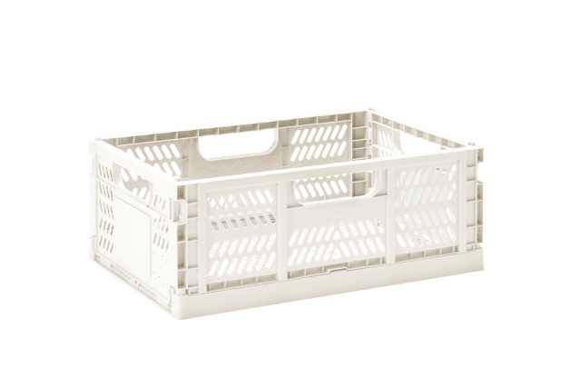 3 Sprouts Moderne sammenleggbar kasse Large Cream