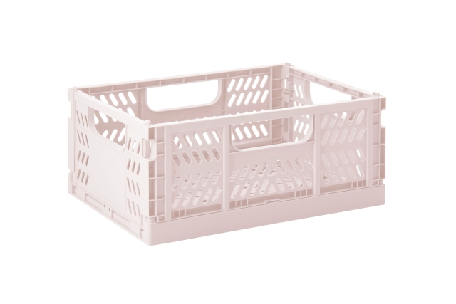 3 Sprouts Moderne sammenleggbar kasse Medium Rosa