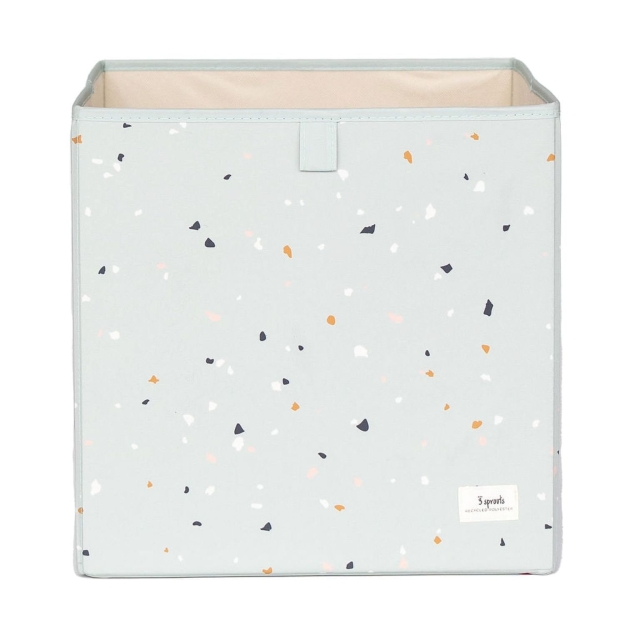 3 Sprouts Oppbevaringsboks Terrazzo/Grønn