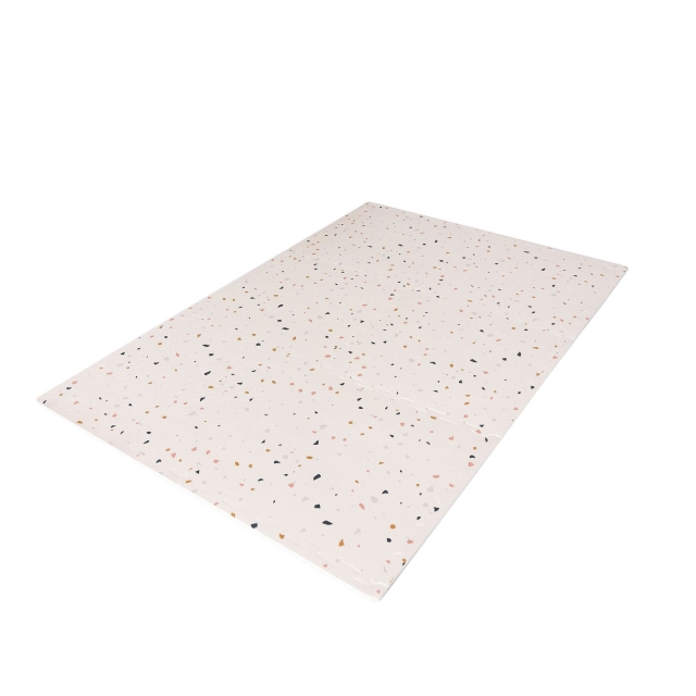 3 Sprouts Gulvpuslespill - Terrazzo / Lys rosa (IFRTPN)