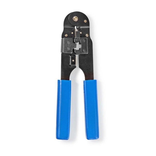 Nedis Crimp pliers | CAT5e / CAT6 / CAT6a | Cutting / Plier / Stripping | ABS / Stål | Blå