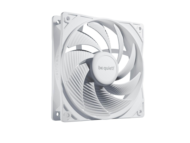 be quiet! PureWings 3 PWM White 120 mm høy hastighet