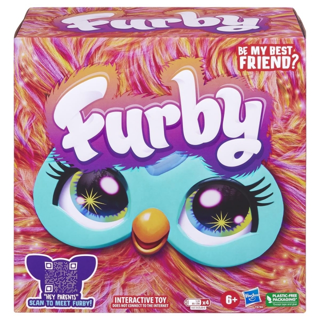 Hasbro Furby interaktiv plysjleke Coral (EN)