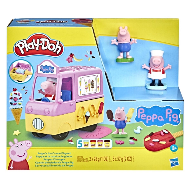 Play-Doh Peppa Pig-lekesett Peppas iskrem-lekesett