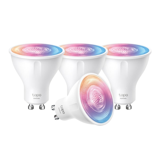 TP-Link Tapo Smart Wi-Fi-spotlight, flerfarget (4-pakning) /Tapo L630