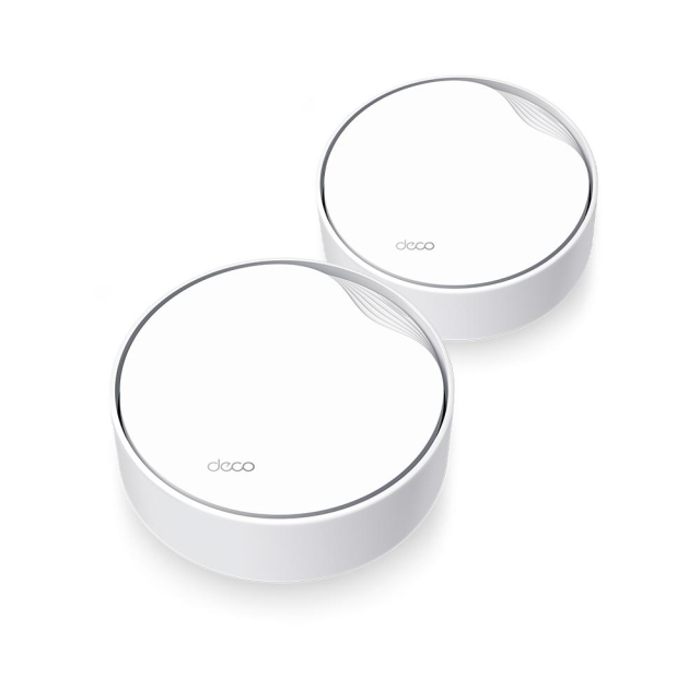 TP-Link Deco X50-PoE Wi-Fi 6 AX3000 Mesh-system med PoE (2-pakning)