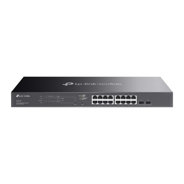 TP-Link JetStream 18-port Gigabit Smart Switch med 16-port PoE+