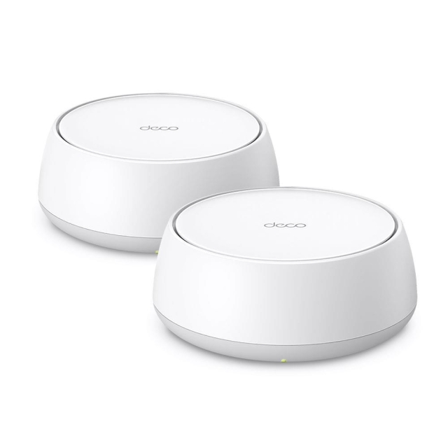 TP-Link Deco BE25 BE3600 Mesh Wi-Fi 7-system for hele hjemmet (2-pakning)