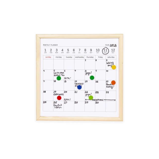 Kikkerland Mini White Board-kalender (MH76-S)