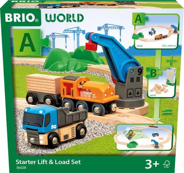 Brio Startsett for løfting og lasting (36028)