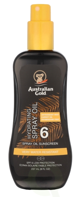 Australian Gold Hydrating Spray Oil Sunscreen SPF6 237 ml