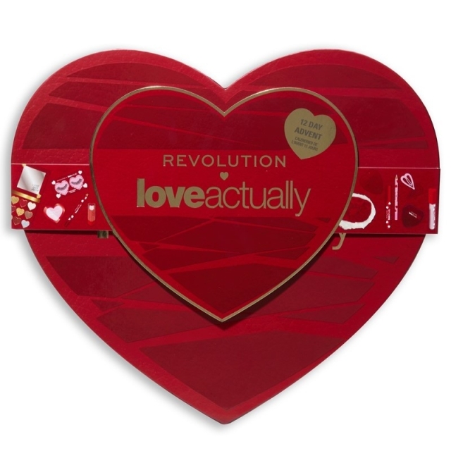 Makeup Revolution x Love Actually 12 dagers adventskalender