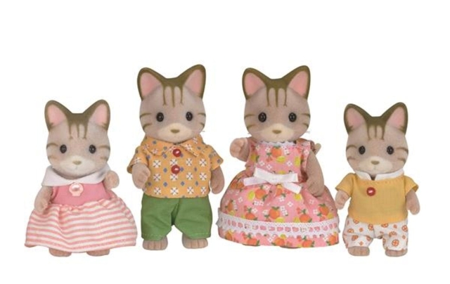 Sylvanian Families Stripete kattefamilie (5180)