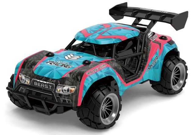 TEC-TOY R/C 1:20 2,4 GHz 3,7 V Li-ion - blå/rosa (471411)