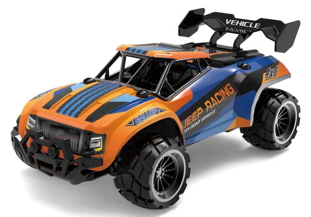 TEC-TOY R/C 1:20 2,4G 3,7V Li-ion - Blå/oransje
