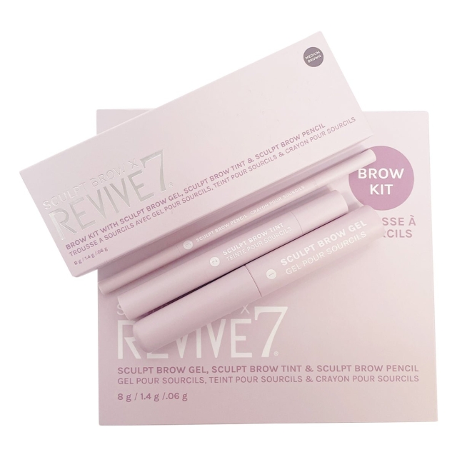 REVIVE7 Sculpt Brow x REVIVE7 Brow Kit Dark