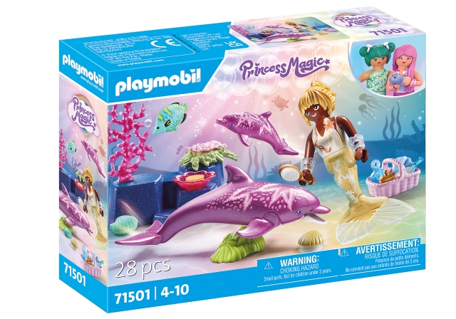 Playmobil Havfrue med delfiner (71501)