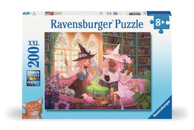 Ravensburger Fortryllende bibliotek 200p puslespill