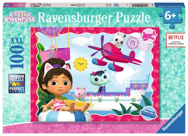 Ravensburger Puslespill Gabbys dukkehus 100p