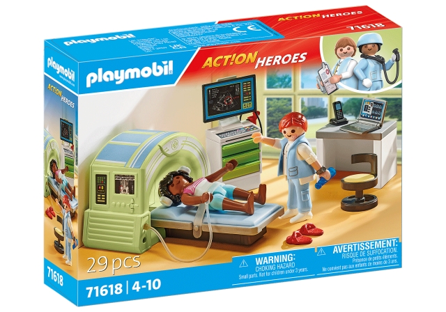 Playmobil MR med pasient (71618)