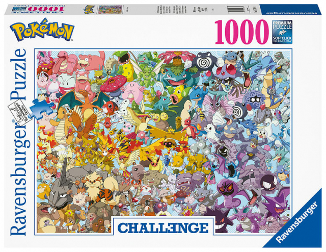 Ravensburger Utfordring Pokémon 1000p - (12000460)