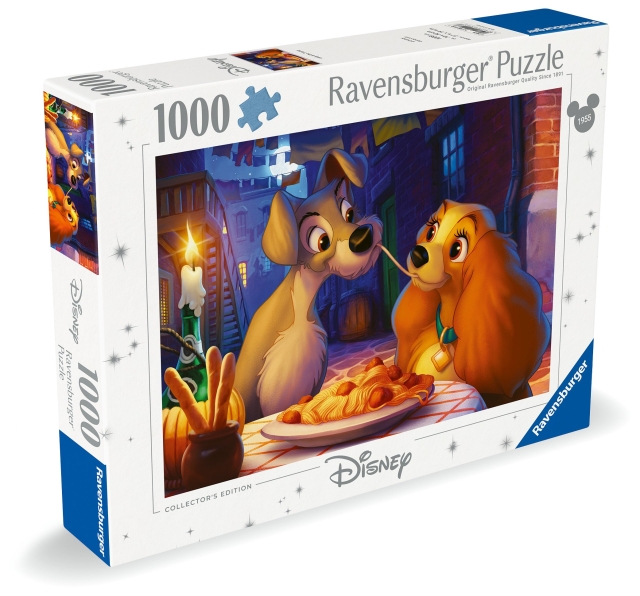 Ravensburger Puslespill Lady og Landstrykeren 1000p (12000003)