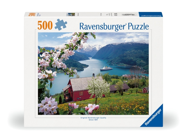 Ravensburger Puslespill Skandinavisk landskap 500p (12000208)