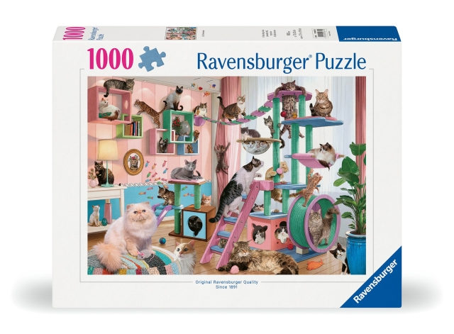 Ravensburger Puslespill Cat Tree Heaven 1000p (12000875)