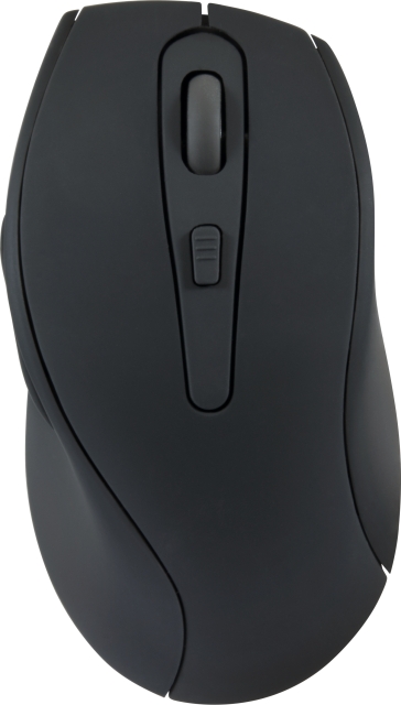 Speedlink AXON Silent & Antibacterial Rechargeable Mouse - trådløs, USB-A/-C, gummi-svart