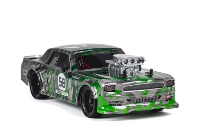 TEC-TOY Extreme Racing R/C 1:16 2,4G 3,7V Li-ion - grønn (471420)