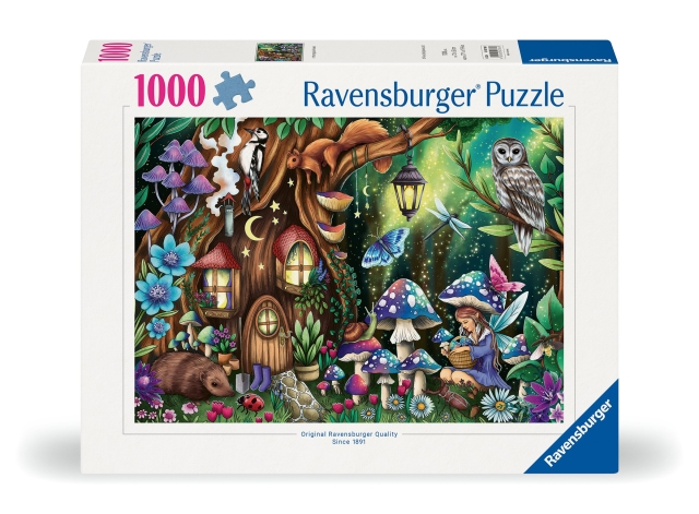 Ravensburger Puslespill I den magiske skogen 1000p (12000786)
