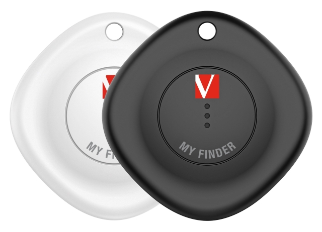Verbatim My Finder Bluetooth-sporingsenhet, svart/hvit (2-pk)