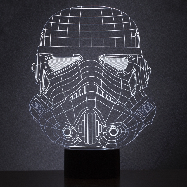 ThumbsUp Storm Trooper-lampe med trådramme