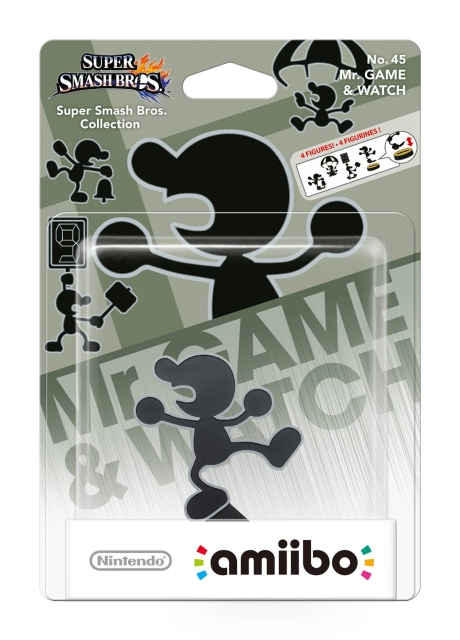 Nintendo Amiibo-figuren Mr. Game & Watch