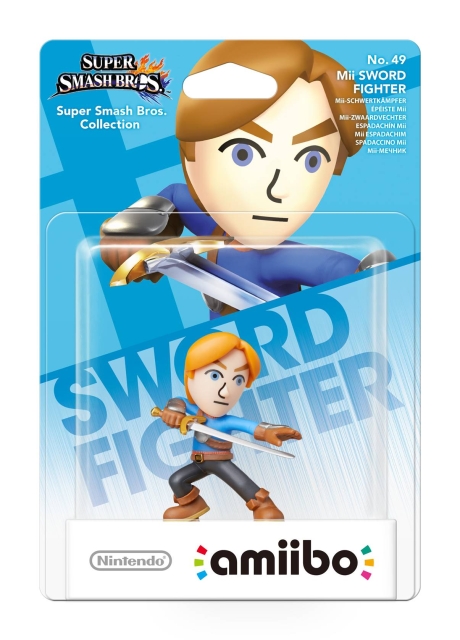 Nintendo Amiibo-figur Mii Sword Fighter