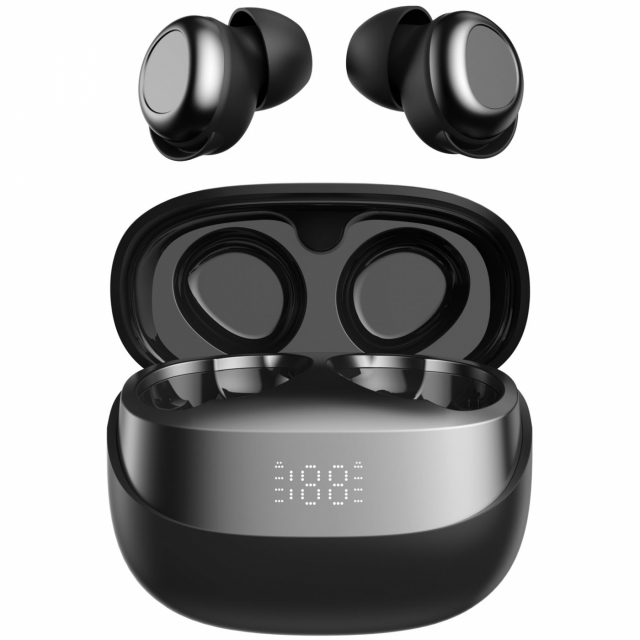 Celly Flip3 True Wireless Bluetooth-hodesett i ørene, svart