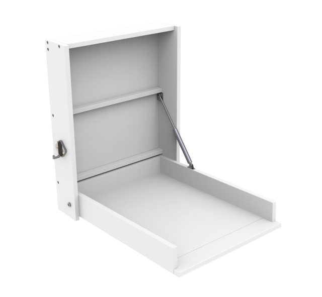 BabyDan Sofie Veggmontert stellebord - Hvit